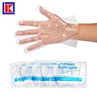 Factory wholesale biodegradable pe plastic ldpe disposable gloves
