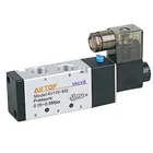 4V110 2/5 Way Air Compressor Solenoid Valve , DC24V Solenoid Valve , Airtac Type Solenoid Valve