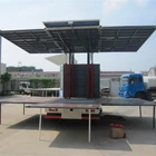 Dongfeng brand Mobile outdoor Mobile Large LED Screen Stage Truck Advertising Truck for roadshow