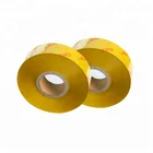 For Zebra printer thermal transfer barcode ribbon yellow color wash resin ribbon use on Desktop printer of gloss synthetic
