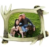 Resin River's Edge Realistic Antler Photo Frame Picture Frame