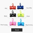 Best selling Portable Plastic dispenser Dog Bone shaped for Poop Waste Bags
