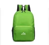 China supply outdoor leisure folding backpack bag custom waterproof collapsible daily backpack