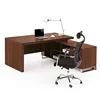 From china L-shape Design wood laminated Office table Desk Medium density fiberboard mdf Furniture