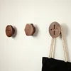 Wholesale Natural Wooden Coat Hooks Wall Mounted made of beech wood