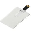 High quality blank usb stick 2gb,4gb,8gb,16gb /White business card usb flash drive promotional