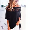 fashion women sexy net dress wholesale blouse plus size woman clothes female garments fashionable trendy tops