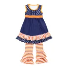 bulk wholesale baby girl spring cotton clothing set knitted baby girls clothes hot sale girl toddler clothing