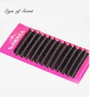 0.05-0.25mm J/B/C/D Curl Mink Eyelash Extension 3d 6d Volume lashes Tray Lash