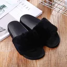 2018 hot selling summer women slides slippers fur slippers