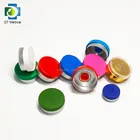 Vial Flip Off Injection Vial 20mm Glass Injection Vial Aluminum Plastic Multi Flip Tear Off Vial Cap