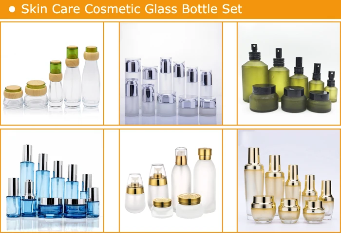 glass bottle set