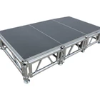 aluminum portable stage deck and catwalk stage for events