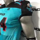 Custom sublimated American football jersey