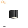 Cylinder black round outside wall lights for home