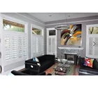 Customized Window Accessories Wood louvers Plantation Shutter