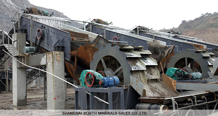 sand washing machine