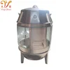 Chinese stainless steel charcoal roast duck oven for restaurant big roaster