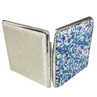 USB Rechargeable Lighter Holder 20 pcs Cigarette Waterproof Pack Cover Metal Tobacco Case