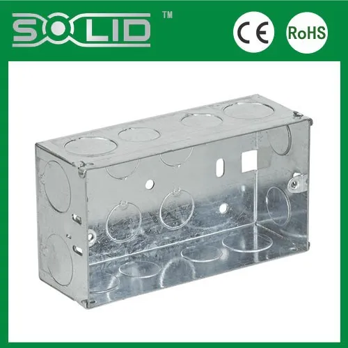 Bs4662 3x6 47mm Deep Electrical Metal Ourdoor Switch Box Of Wall Installation Buy 3x6 Switch