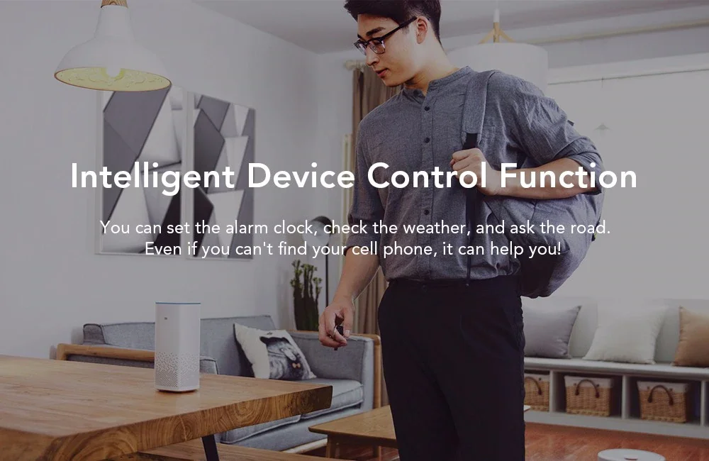 xiao mi Mini AI Smart Network Voice Remote Control Mi Speaker - ANKUX.COM