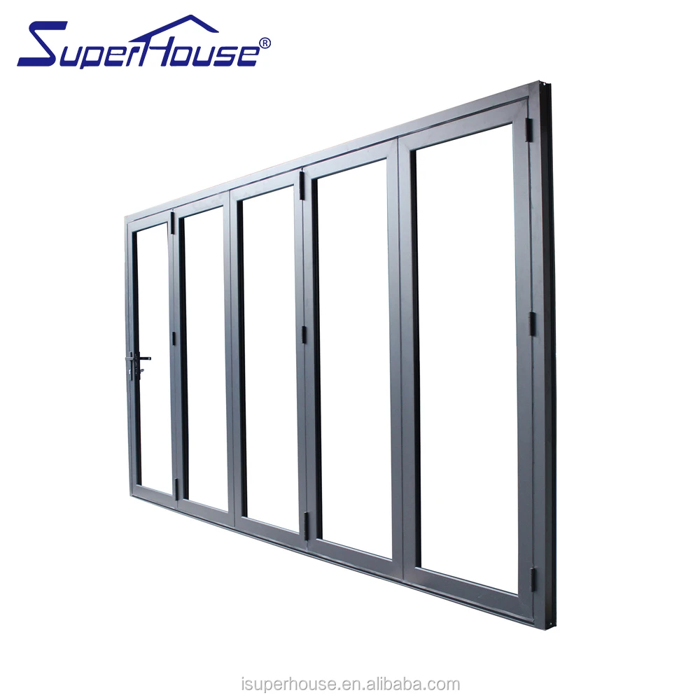 As2047 Glass Front Kitchen Cabinet Doors Aluminum Folding Door In