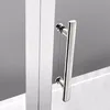 Commercial 304 stainless steel glass door handle / H type double side glass door pull handle