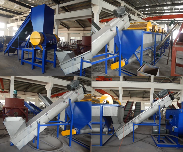 waste pe film recycling machinery/waste pp film washine line/used plastic washing recycling line