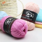 2019 colorful high quality high twist 100% cotton carded yarn