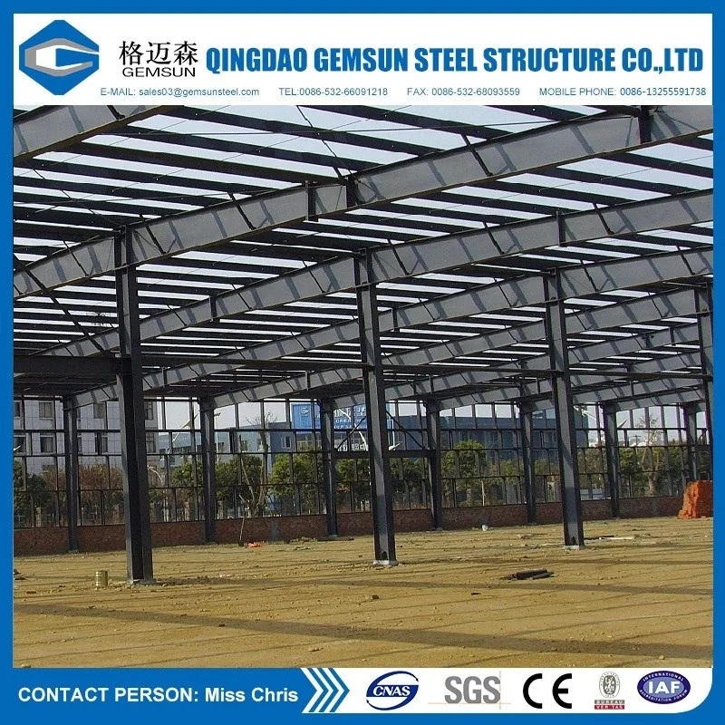 Heavy Duty Steel Warehouse Workshop Made in China