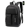 top Brand Casual travel ultra slim waterproof computer backpack men's business USB battery charging laptop backpack bag