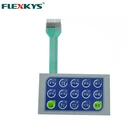 Custom flexible push button one button membrane switch panel