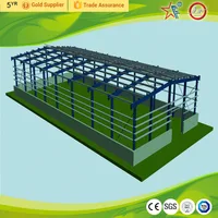 Two Story Steel Structure Warehouse Steel