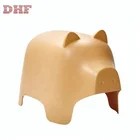 Factory Wholesale Pig Shape Children Chairs Cheap Stacking Kids Furniture Plastic Cartoon Chairs Wholesale
