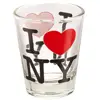 1 oz Shot Glass Souvenirs with New York Design