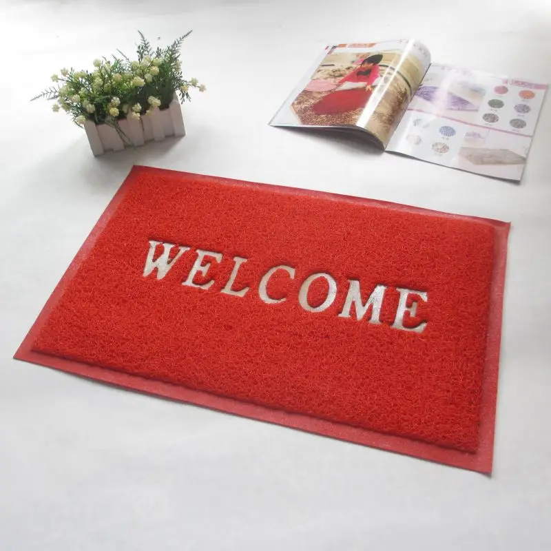 Pvc Mat Sheet Large Welcome Coil Door Mats Pvc Floor Mat Qinyi