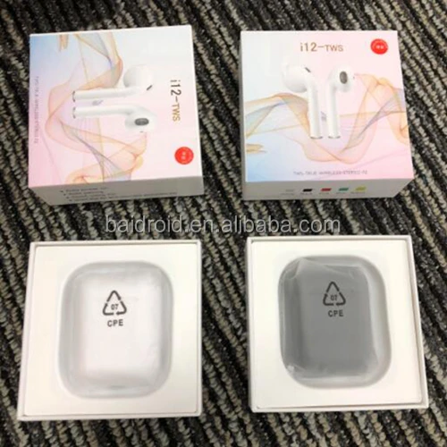 [i12 Jerry Model] i12 Wireless Earphones Jerry Scheme TWS 5.0 Headphone Bluetooth i7s tws i8x i9s i10s i11 i100 for apple - ANKUX.COM