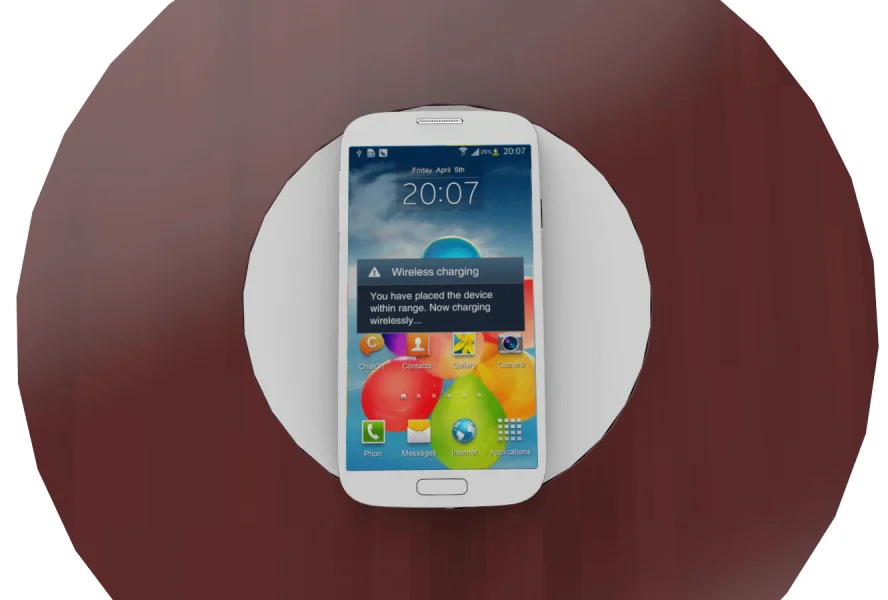 Public desk furniture QI wireless charger box with CE FCC UL certification