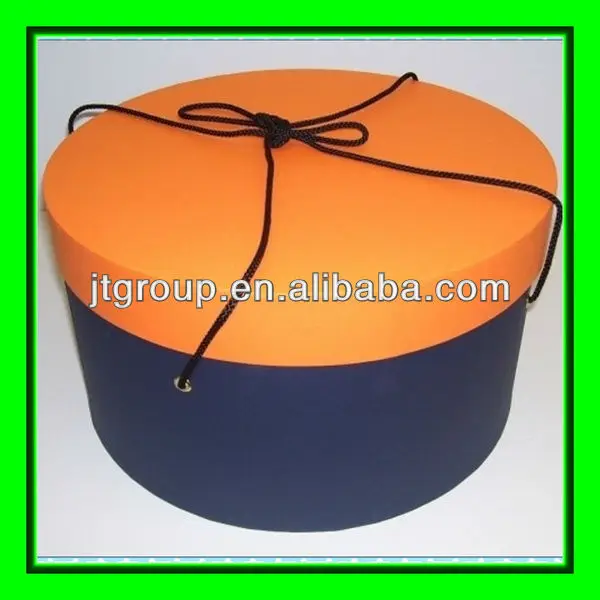 Handle Design Round Chipboard Packaging Printing