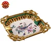 2018 New Arrival Chinese Traditional Ice Crack Bone China Cigar Ashtray Magpie & Flower Pattern Cigar Ashtray CE-0305