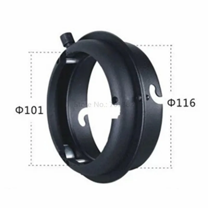 Nicefoto Speed Ring Adapter Elinchrom to Bowens Interchangeable Mount Converter for Elinchrom Flash Strobe SN-13 (5)