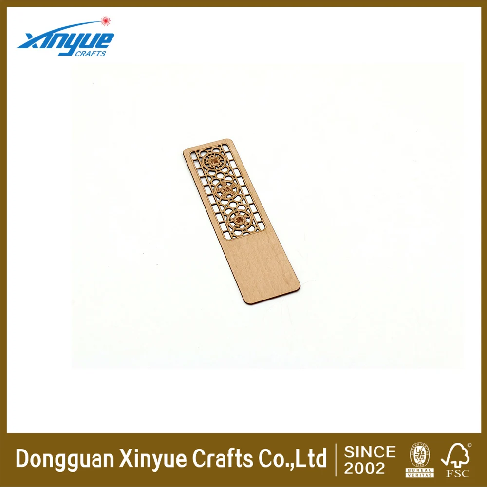 promotional wooden bookmark wholesale, wooden