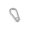 Fashion High Quality Metal Stainless Steel Carabiner With Eyelet