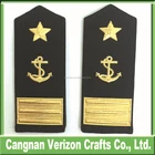 custom design high quality best price navy epaulet, navy shoulder boards