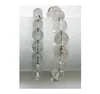 Natural gemstone beads beautiful inclusion flake crystal quartz round beads gemstone bracelets stretch bracelets