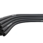 High density extruded rubber foam insulation tube hot ac pipe chilled water pipe heat insulation rubber foam