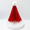 Novelty / Vintage CHRISTMAS HONEYCOMB HANGING DECORATIONS Party Decor
