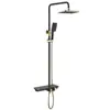 New Style Luxury Wall Mounted Shower Faucet Shower Set with Valve