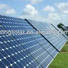 Solar cell Panel, price for watt with high efficiency 125x125 mono soalr cells