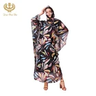 New Woman Muslim Fashion Ladies Long Sleeve Muslim Dress With Hijab